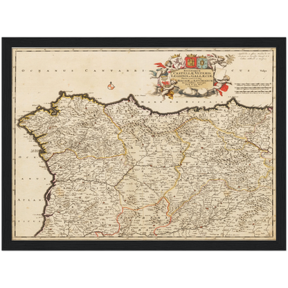 Historical city map  Test product horizontal 3 sizes