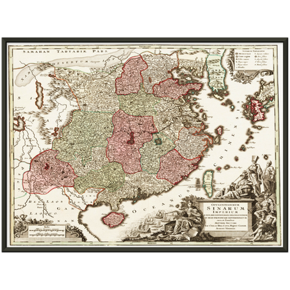 Historical city map  Test product horizontal 3 sizes