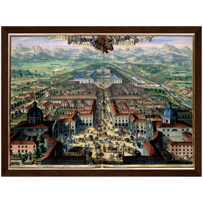 Historical city map  Test product horizontal 3 sizes
