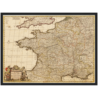 Historical city map  Test product horizontal 3 sizes