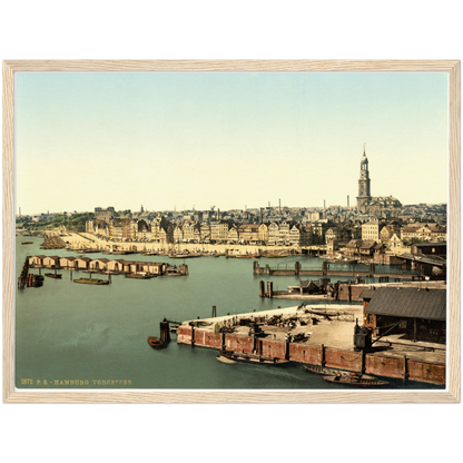 Hamburger Hafen um 1895