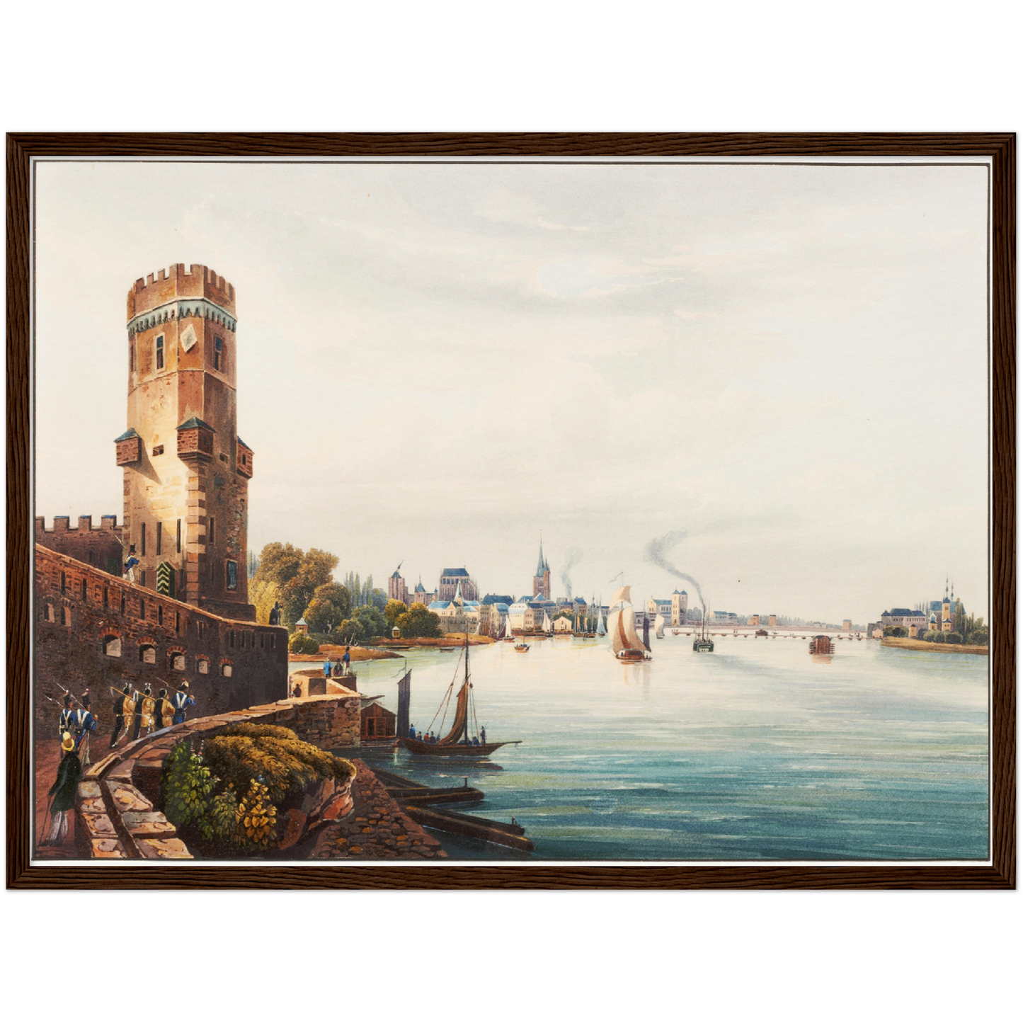 Historische Ansicht Köln um 1800