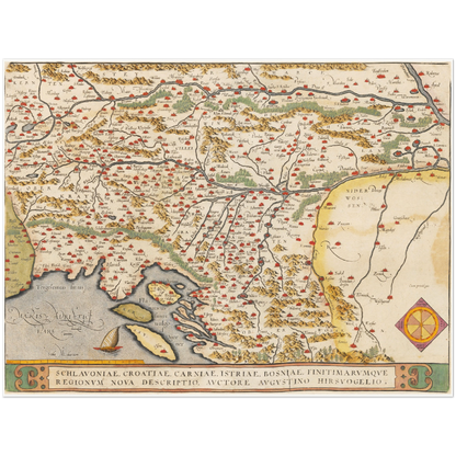 Kroatien um 1609