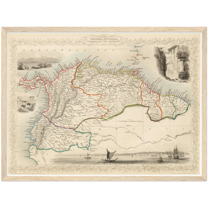 Kolumbien & Venezuela um 1850