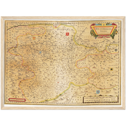 Historical city map  Test product horizontal 3 sizes