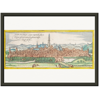 Historical city map  Test product horizontal 3 sizes