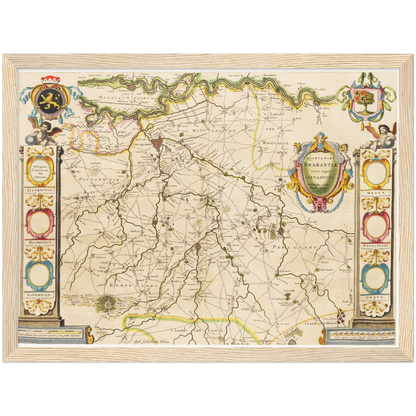 Historical city map  Test product horizontal 3 sizes