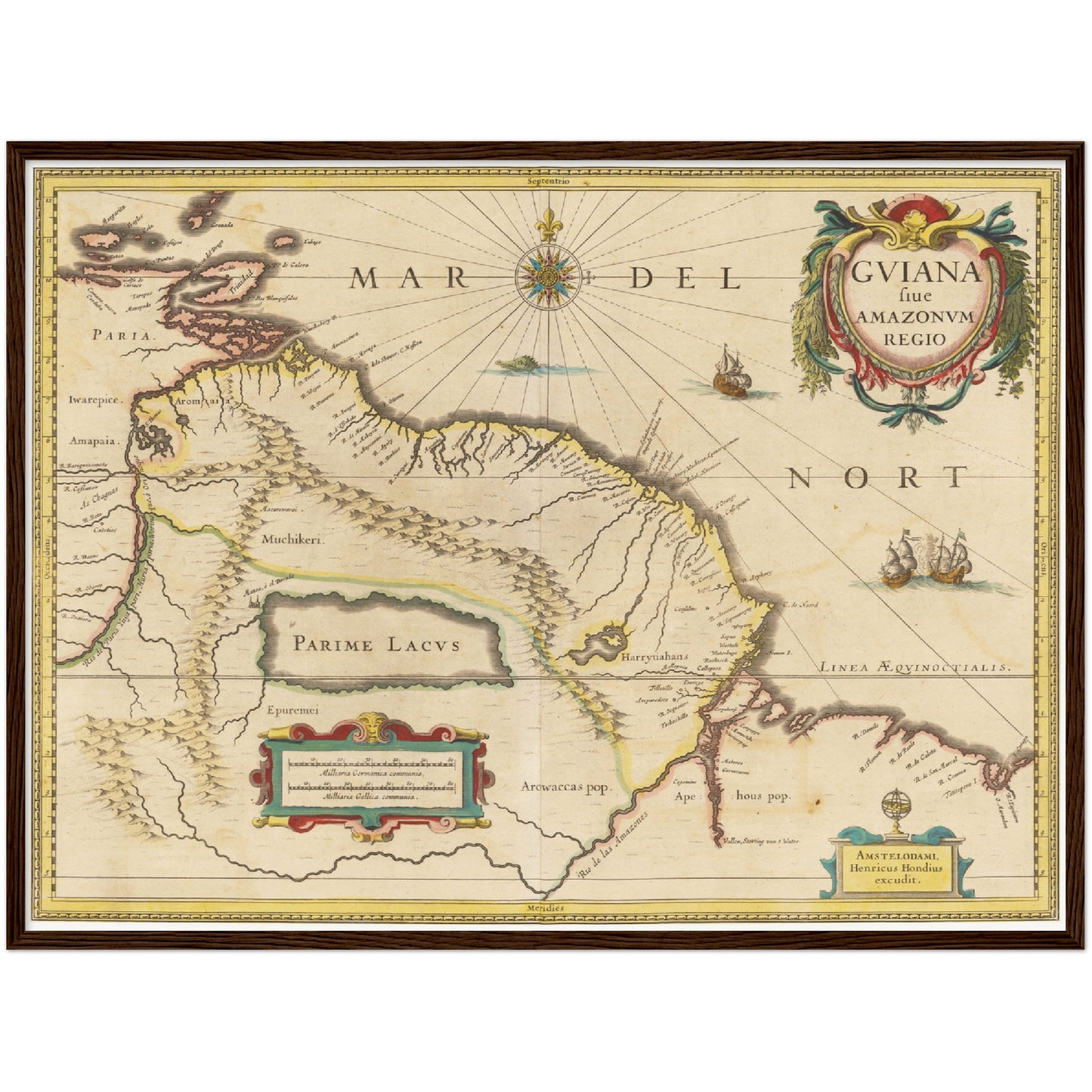 Guyana um 1638