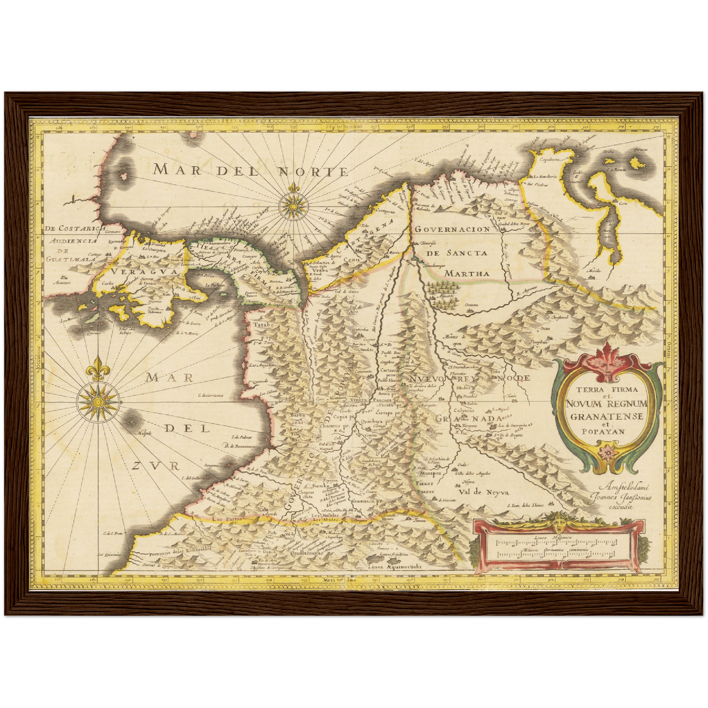 Kolumbien um 1638