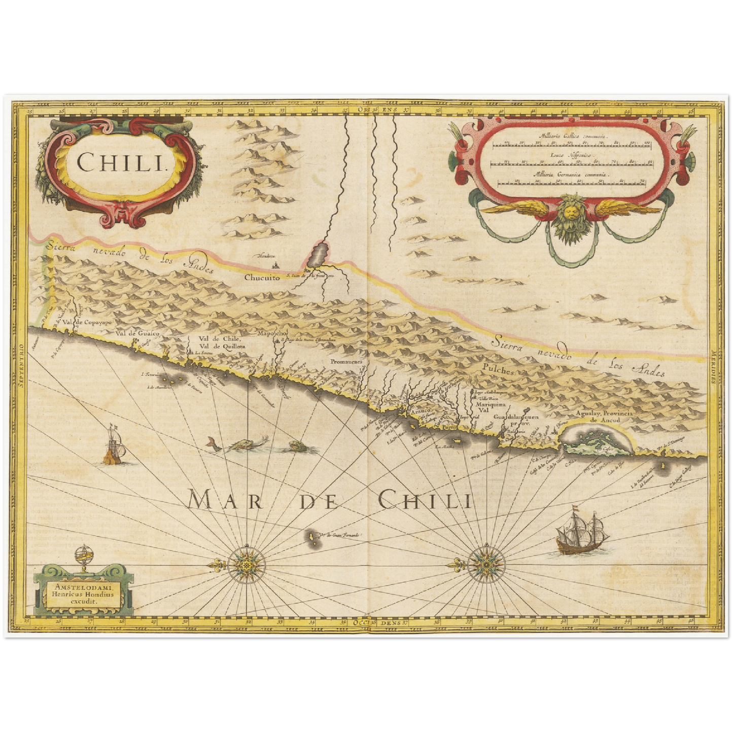 Chile um 1638
