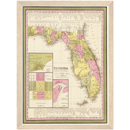 Historical city map  Test product horizontal 3 sizes