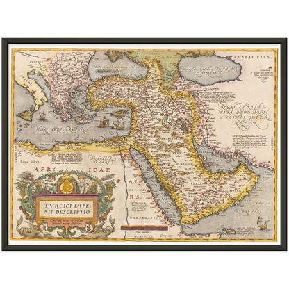 Historical city map  Test product horizontal 3 sizes