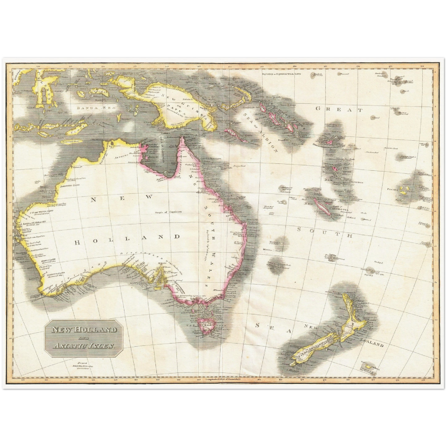 Historical city map  Test product horizontal 3 sizes