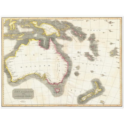 Historical city map  Test product horizontal 3 sizes