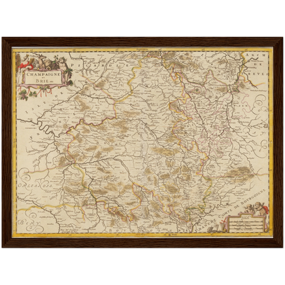 Historical city map  Test product horizontal 3 sizes