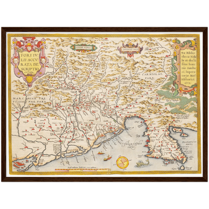 Historical city map  Test product horizontal 3 sizes