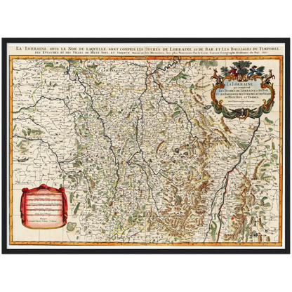 Historical city map  Test product horizontal 3 sizes