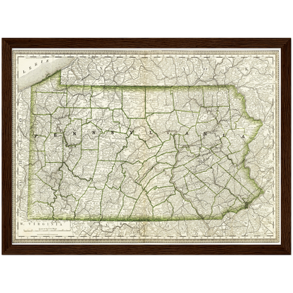 Historical city map  Test product horizontal 3 sizes