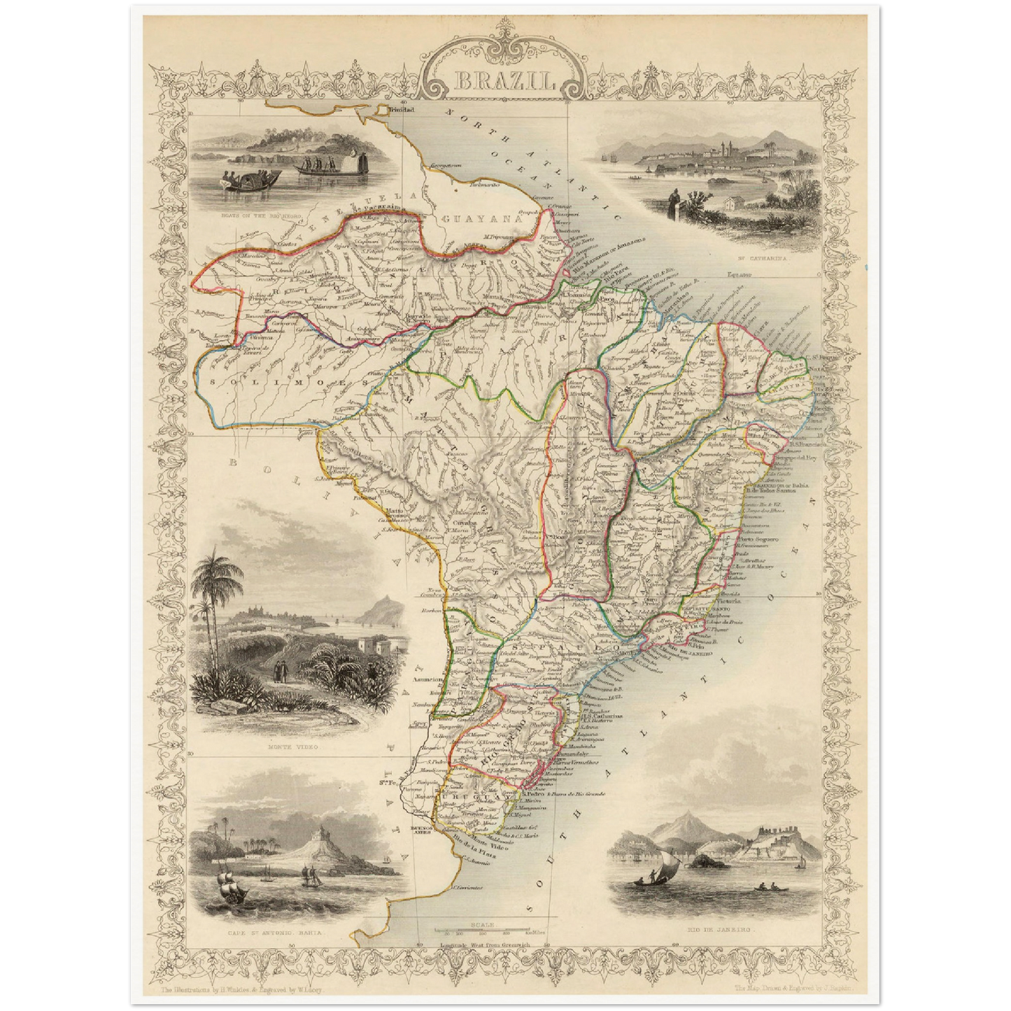 Brasilien um 1850