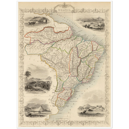 Brasilien um 1850