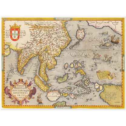 Historical city map  Test product horizontal 3 sizes