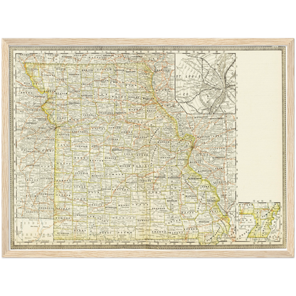 Historical city map  Test product horizontal 3 sizes