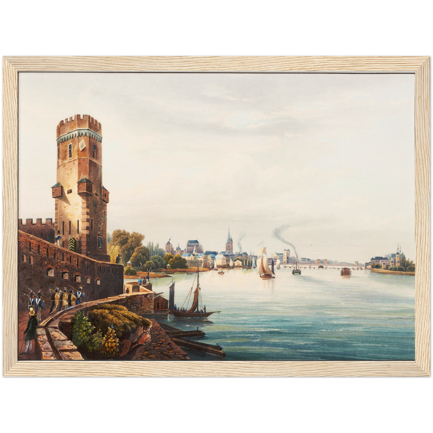 Historische Ansicht Köln um 1800