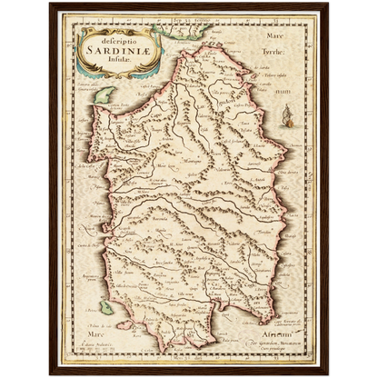 Historical city map  Test product horizontal 3 sizes