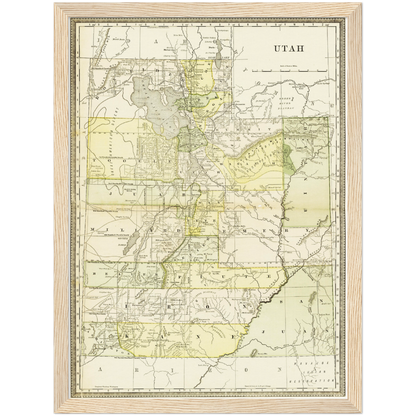 Historical city map  Test product horizontal 3 sizes