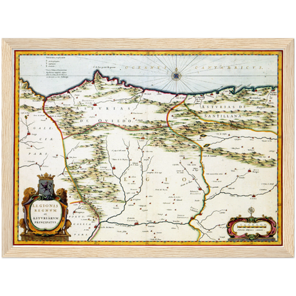 Historical city map  Test product horizontal 3 sizes