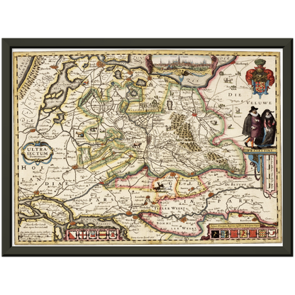 Historical city map  Test product horizontal 3 sizes