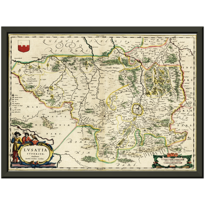 Historical city map  Test product horizontal 3 sizes