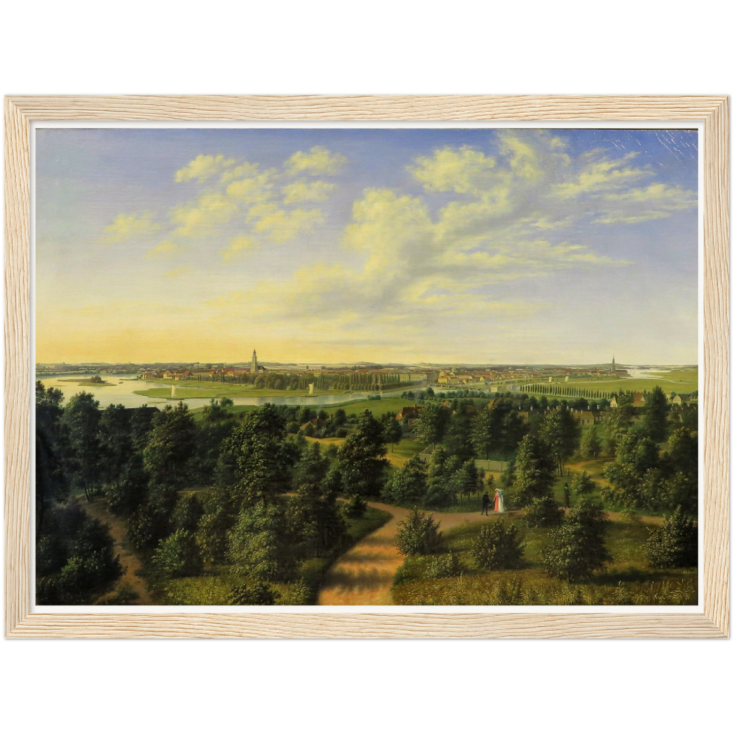 Historische Ansicht Potsdam um 1825