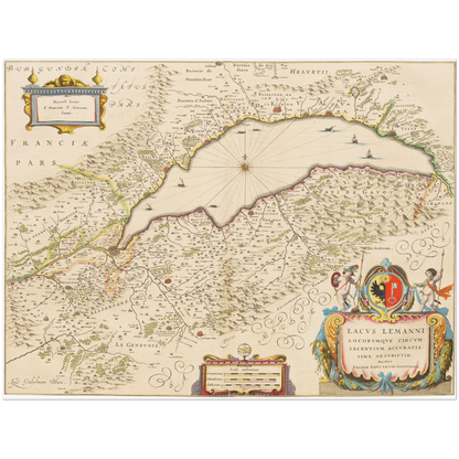 Historical city map  Test product horizontal 3 sizes