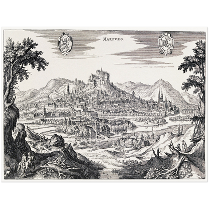 Marburg um 1646