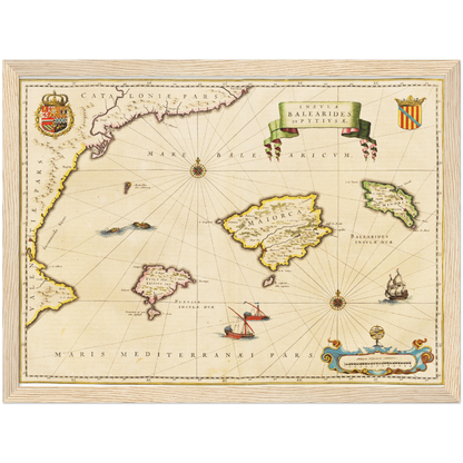 Historical city map  Test product horizontal 3 sizes