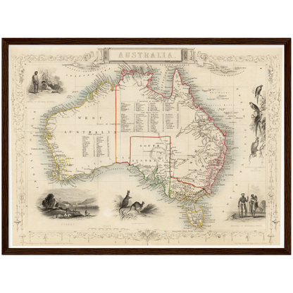 Australien um 1850