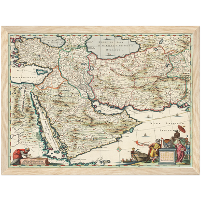 Historical city map  Test product horizontal 3 sizes