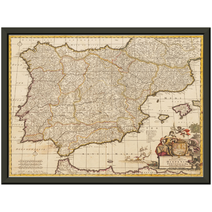 Historical city map  Test product horizontal 3 sizes