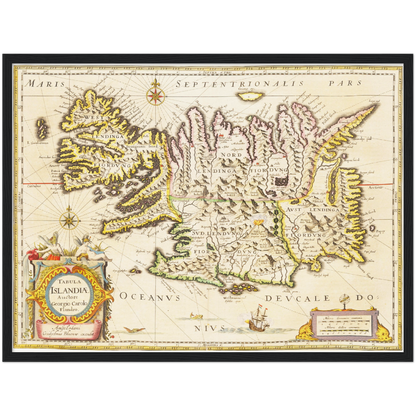 Historical city map  Test product horizontal 3 sizes