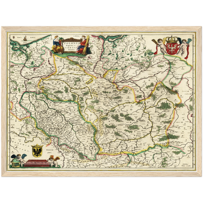 Historical city map  Test product horizontal 3 sizes