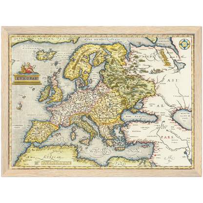 Historical city map  Test product horizontal 3 sizes