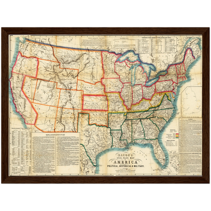 Historical city map  Test product horizontal 3 sizes