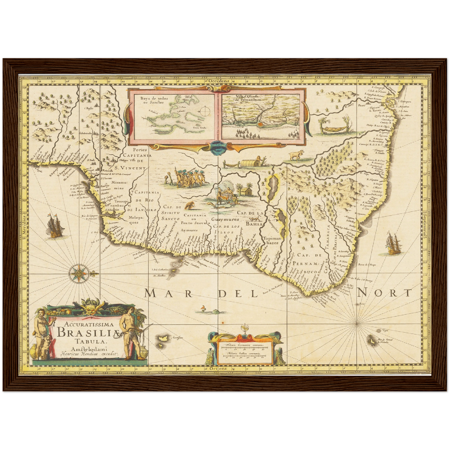 Brasilien um 1638