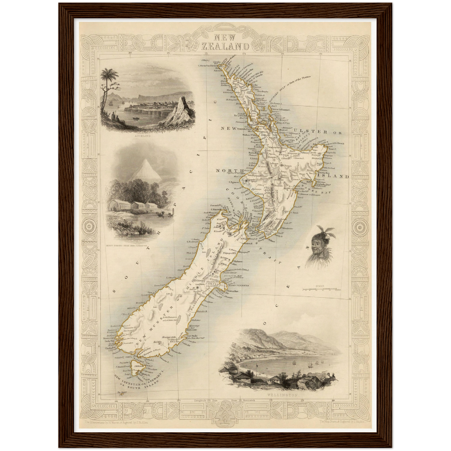 Neuseeland um 1850