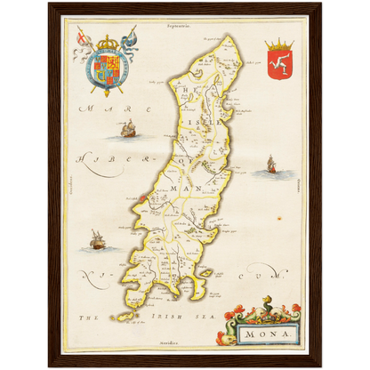 Historical city map  Test product horizontal 3 sizes