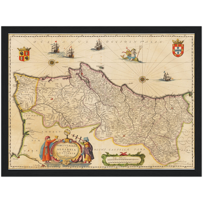Historical city map  Test product horizontal 3 sizes