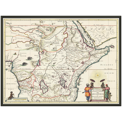 Historical city map  Test product horizontal 3 sizes