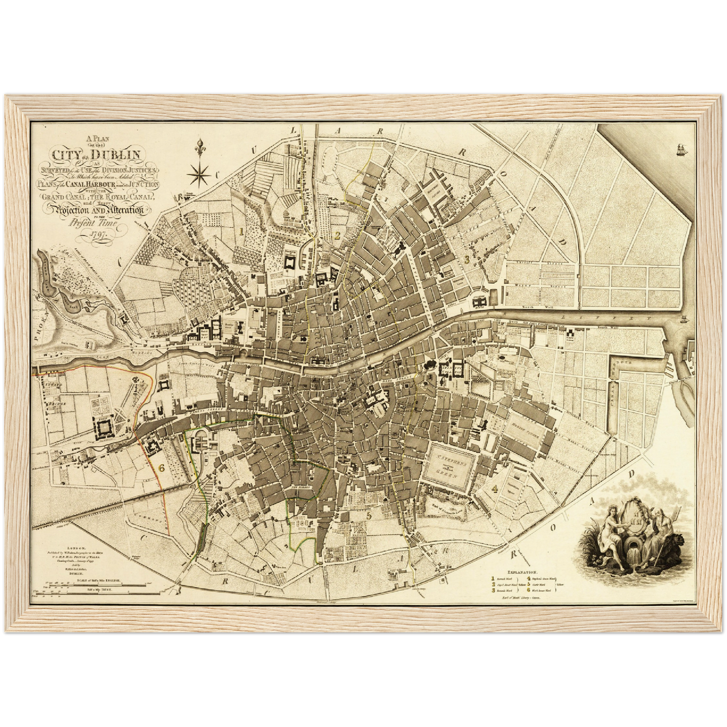 Dublin um 1797