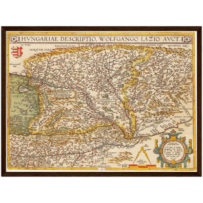 Historical city map  Test product horizontal 3 sizes